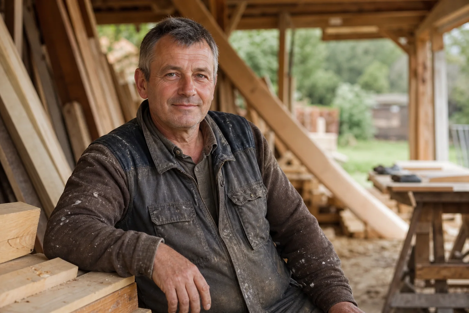 Eszes László – tetőfedő és ácsmester, Piliscsév